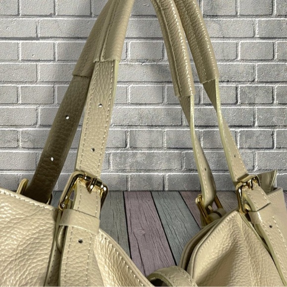 Tano Leather Italian Satchel Shoulder Bag - Picture 9 of 14